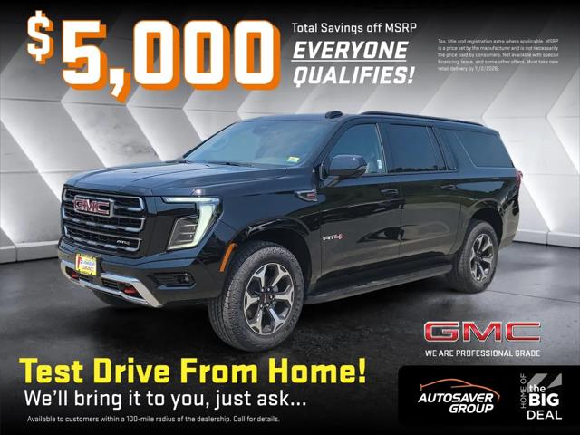 2026 GMC Yukon XL 4WD AT4 for sale in Saint Johnsbury, VT