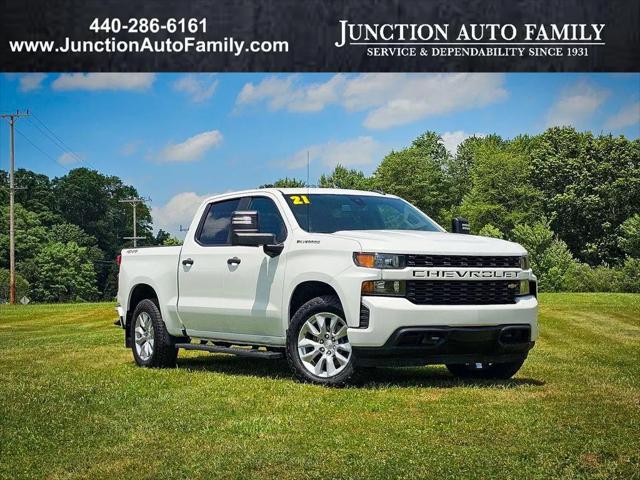 2021 Chevrolet Silverado 1500 4WD Crew Cab Short Bed Custom for sale in Chardon, OH