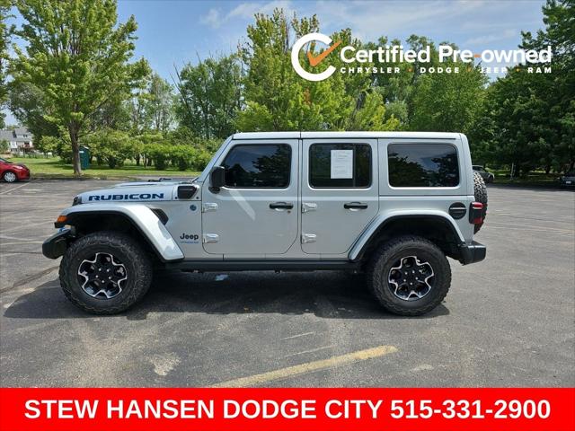 2022 Jeep Wrangler 4xe Unlimited Rubicon 4x4 for sale in Urbandale, IA