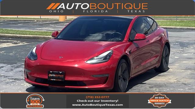 2022 Tesla Model 3 Long Range Dual Motor All-Wheel Drive for sale in Alvin, TX