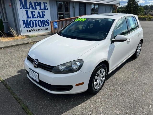 2012 Volkswagen Golf 2.5L 4-Door for sale in Spanaway, WA