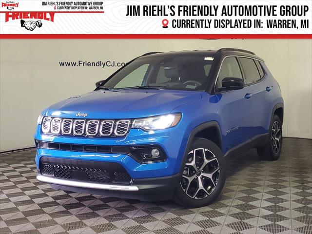 2025 Jeep Compass Limited 4x4 for sale in Warren, MI