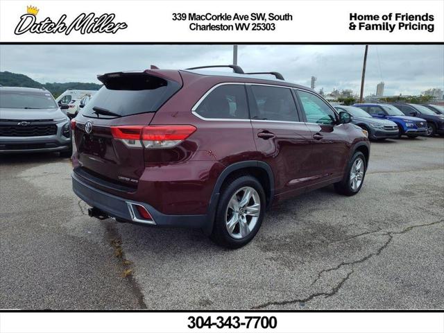2018 Toyota Highlander Limited 2018 Toyota Highlander Limited