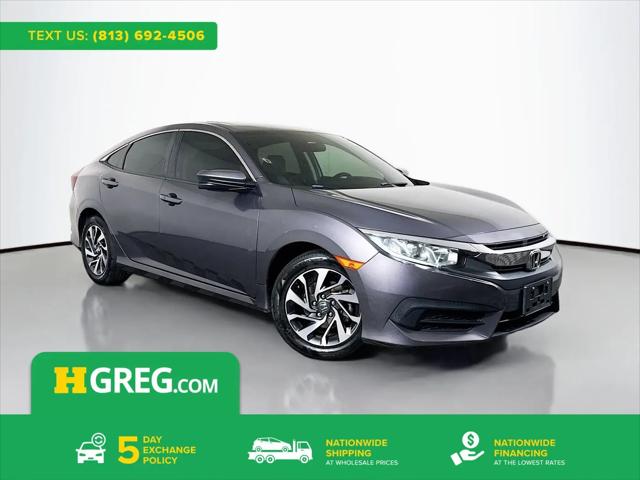2018 Honda Civic EX for sale in Brandon, FL