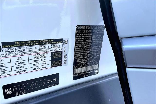 2022 Land Rover Range Rover Westminster