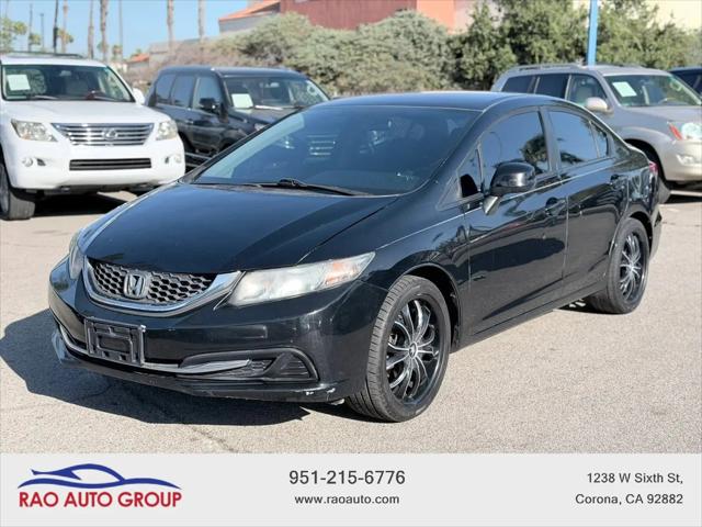 2013 Honda Civic LX for sale in Corona, CA