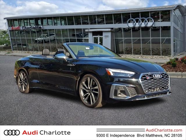 2022 Audi S5 Cabriolet Premium Plus TFSI quattro Tiptronic for sale in Matthews, NC