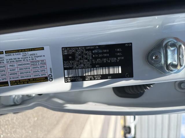 2026 Toyota 4Runner TRD Off Road Premium