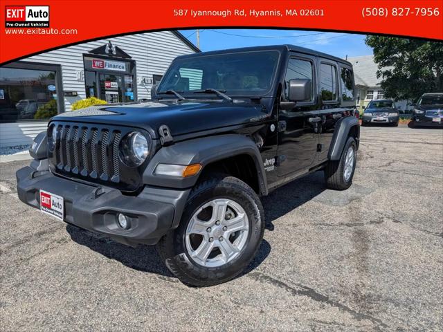 2018 Jeep Wrangler Unlimited Sport S 4x4 for sale in Hyannis, MA