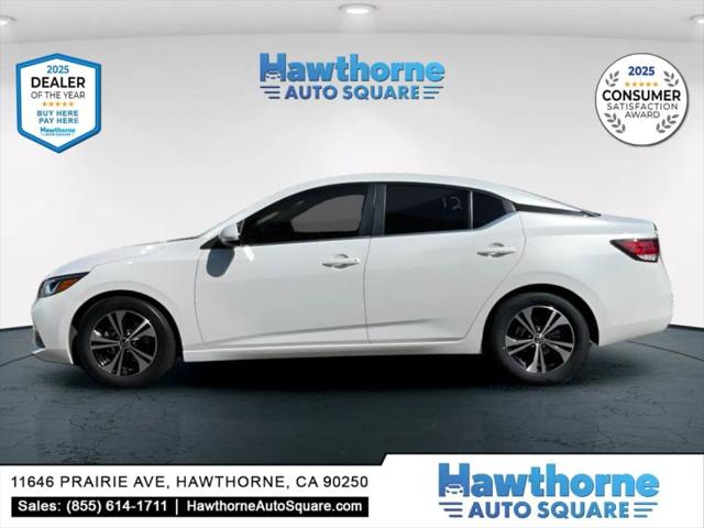 2022 Nissan Sentra SV Xtronic CVT for sale in Hawthorne, CA