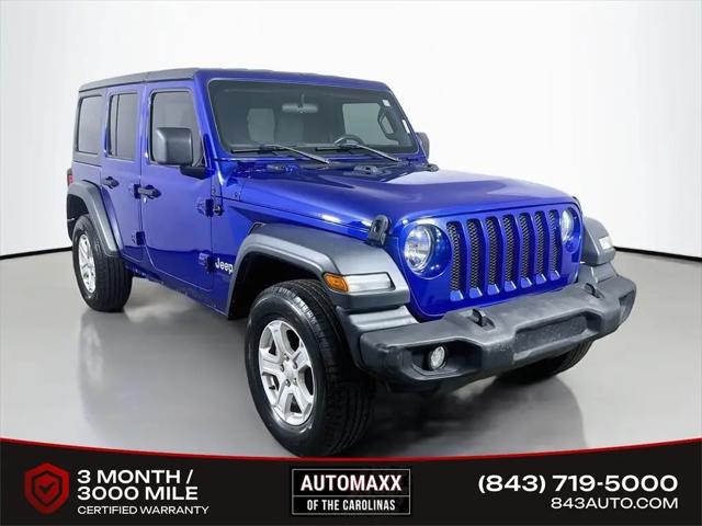 2019 Jeep Wrangler Unlimited Sport S 4x4 for sale in Summerville, SC