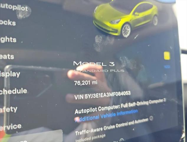 2021 Tesla Model 3 Standard Range Plus Rear-Wheel Drive