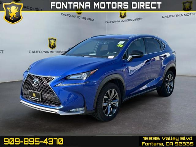 2016 Lexus NX 200t F Sport for sale in Fontana, CA