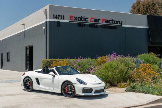 2016 Porsche Boxster Spyder for sale in Tustin, CA