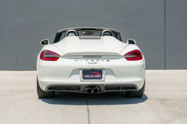 2016 Porsche Boxster Spyder