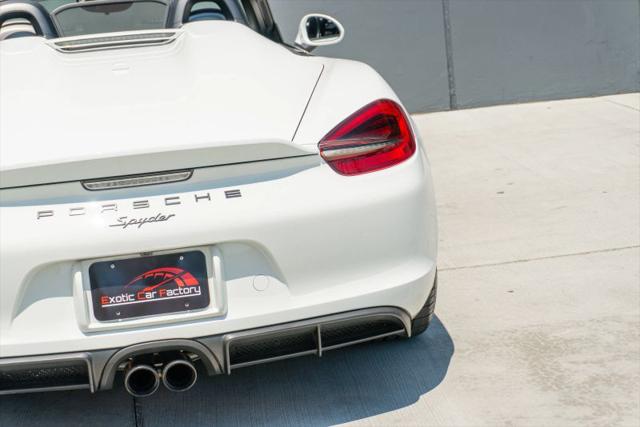 2016 Porsche Boxster Spyder
