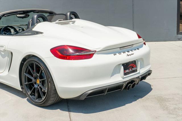 2016 Porsche Boxster Spyder