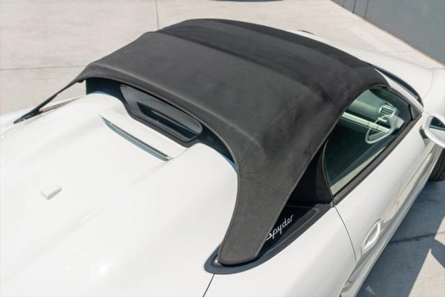 2016 Porsche Boxster Spyder
