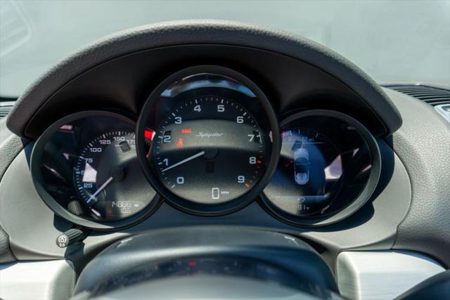 2016 Porsche Boxster Spyder