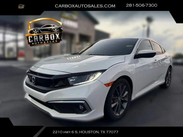 2021 Honda Civic EX-L for sale in Houston, TX