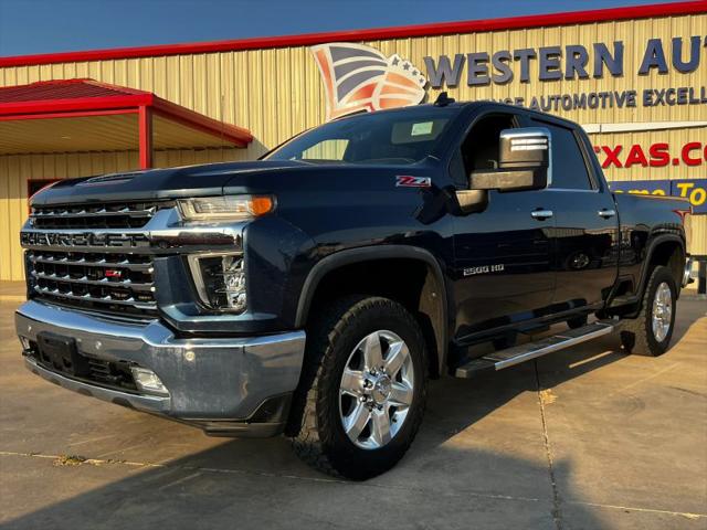 2020 Chevrolet Silverado 2500HD 4WD Crew Cab Standard Bed LTZ for sale in Lubbock, TX