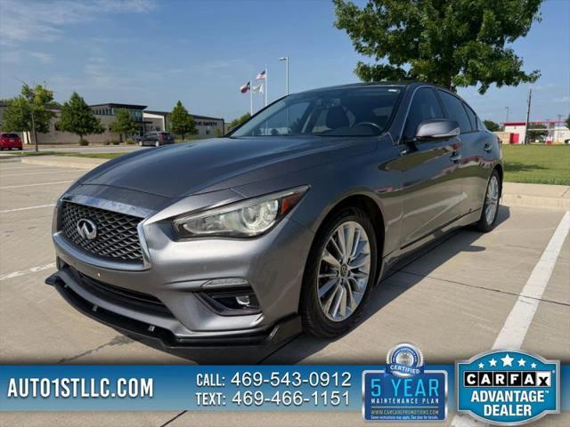 2021 INFINITI Q50 LUXE for sale in Wylie, TX
