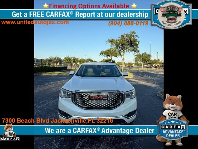 2018 GMC Acadia Denali for sale in Jacksonville, FL