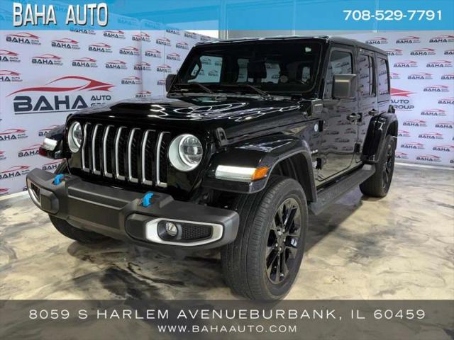 2023 Jeep Wrangler 4xe Sahara 4x4 for sale in Burbank, IL