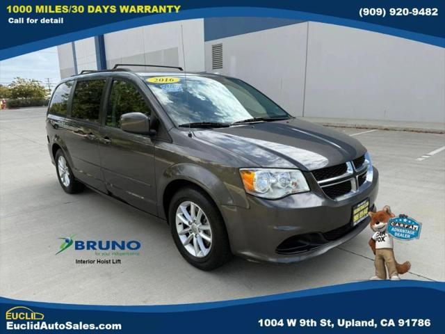 2016 Dodge Grand Caravan SXT for sale in Upland, CA