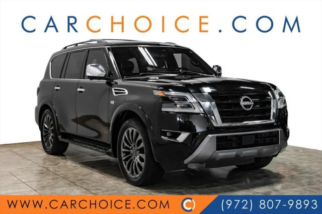 2021 Nissan Armada Platinum 2WD for sale in Carrollton, TX