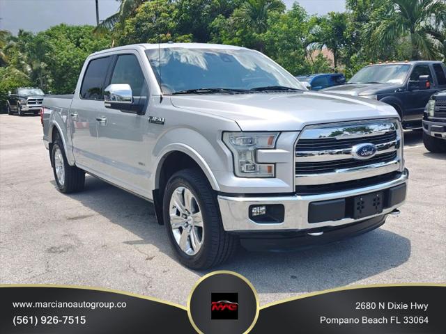 2015 Ford F-150 LARIAT for sale in Pompano Beach, FL