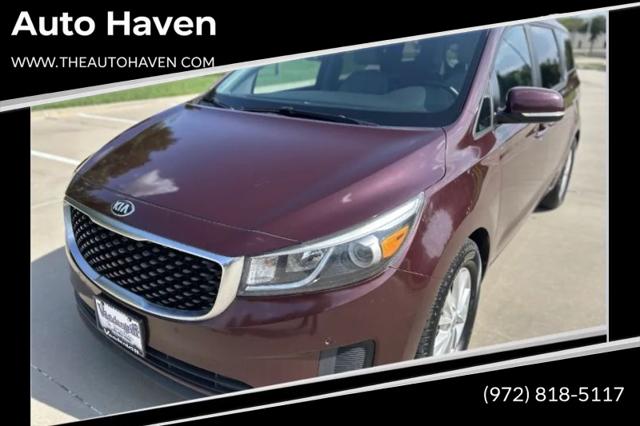 2017 Kia Sedona LX for sale in Irving, TX