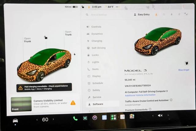 2020 Tesla Model 3 Standard Range Plus Rear-Wheel Drive