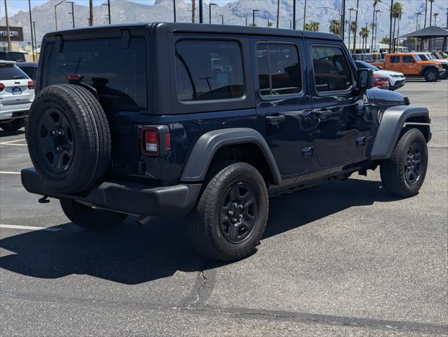 Used 2025 Jeep Wrangler 4-Door Sport 4x4 For Sale in Tucson, AZ