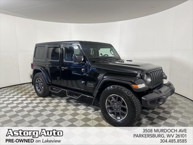2021 Jeep Wrangler Unlimited 80th Anniversary 4x4 2021 Jeep Wrangler Unlimited 80th Anniversary 4x4