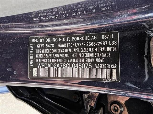 2012 Porsche Panamera S