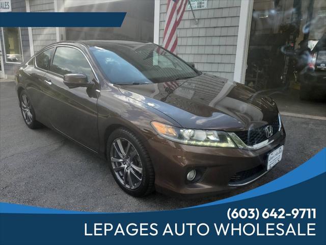 2013 Honda Accord EX L V6 2dr Coupe 6A for sale in Kingston, NH