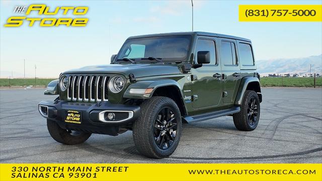 2021 Jeep Wrangler 4xe Unlimited Sahara 4x4 for sale in Salinas, CA