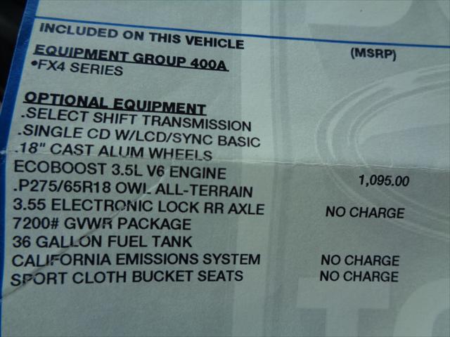 2013 Ford F-150 SuperCrew 3.5L Ecoboost FX4