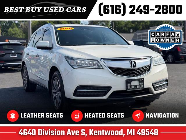 2016 Acura MDX 3.5L w/Technology for sale in Grand Rapids, MI