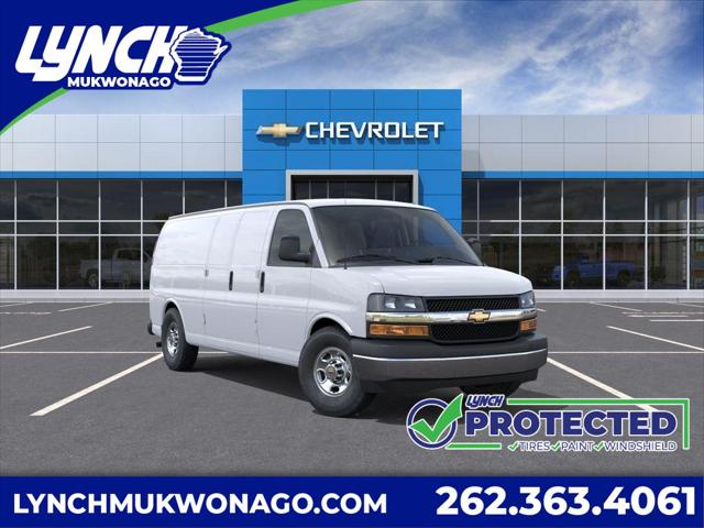 2026 Chevrolet Express Cargo Van 3500 Extended Wheelbase, WT, RWD for sale in Mukwonago, WI