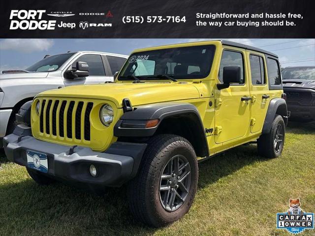 2024 Jeep Wrangler 4-Door Sport S 4x4 for sale in Fort Dodge, IA
