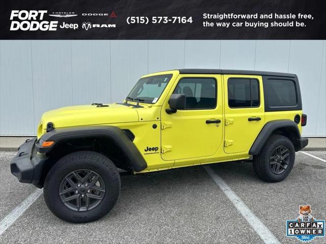 2024 Jeep Wrangler 4-Door Sport S 4x4 for sale in Fort Dodge, IA