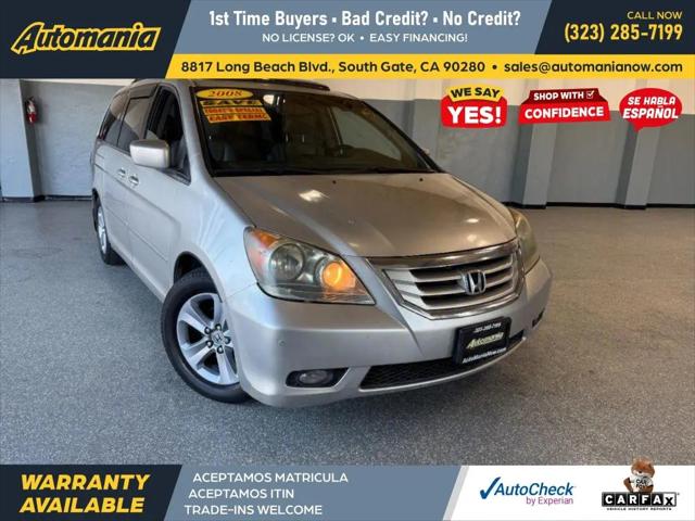 2008 Honda Odyssey Touring for sale in South Gate, CA