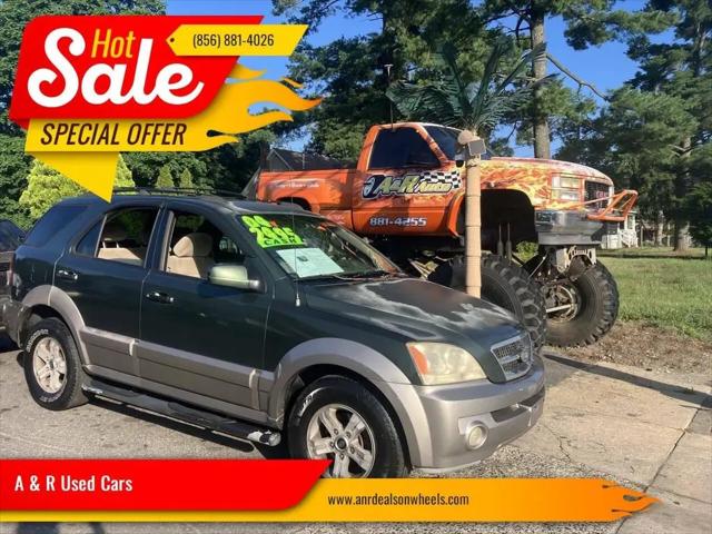 2004 Kia Sorento EX for sale in CLAYTON, NJ