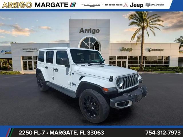 2025 Jeep Wrangler 4xe Sahara 4xe for sale in Margate, FL