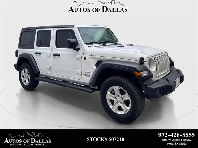 2019 Jeep Wrangler Unlimited Sport S 4x4 for sale in Irving, TX