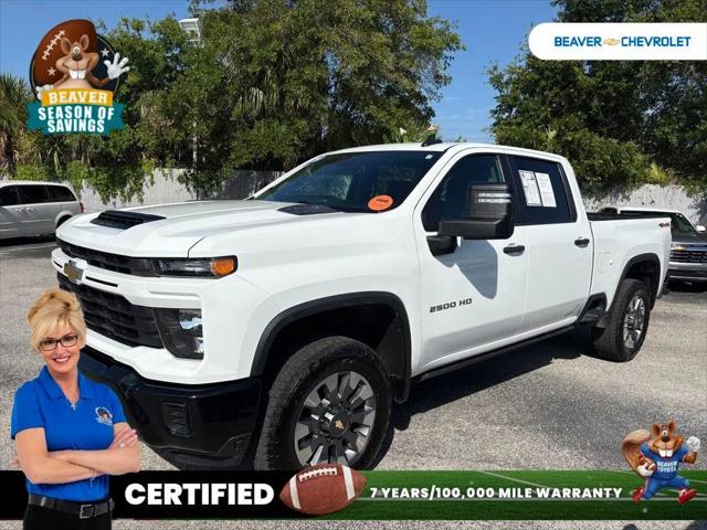 2024 Chevrolet Silverado 2500HD 4WD Crew Cab Standard Bed Custom for sale in Jacksonville, FL