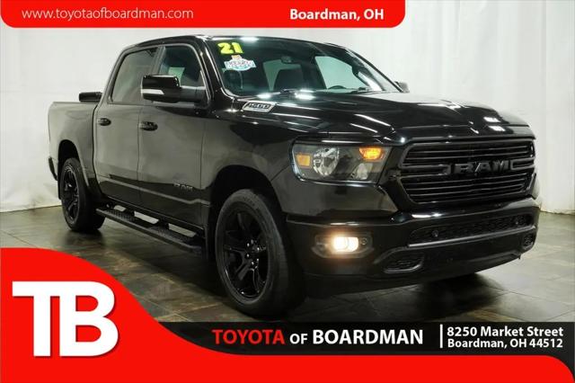 2021 Ram 1500 Big Horn Crew Cab 4x4 57 Box for sale in Boardman, OH
