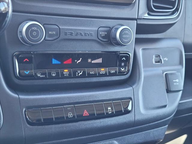 2025 Ram ProMaster 2500 Cargo Van Tradesman Low Roof 136 WB w/Pass Seat